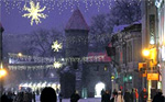 Улица Виру на Рождество, Таллин, Эстония