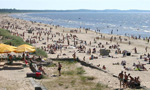 Туристов привлекает нудистский пляж в Нарва-Йыэсуу