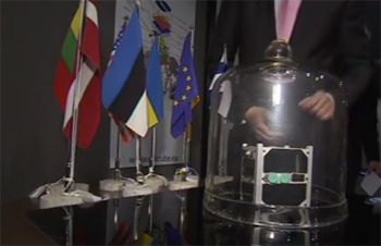 Эстония осваивает космос: публике представили первый космический спутник