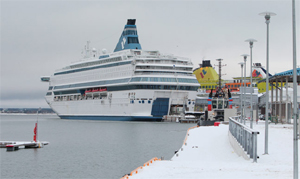 Крупнейшее в мире пассажирское судно вышло на линию Таллинн – Хельсинки. фото: Liis Treimann 