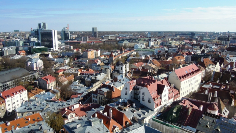 Олевисте – самая высокая точка Таллина, отсюда открывается прекрасный вид на Старый город.