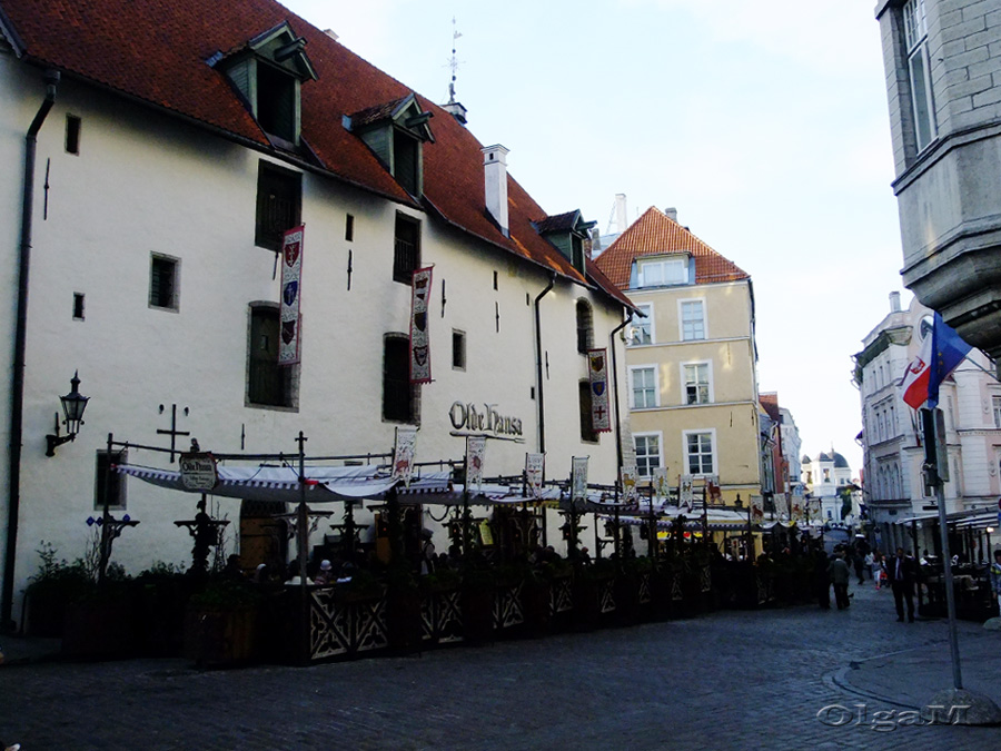 Средневековый ресторан «Olde Hansa»